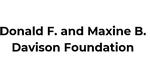 Logo for Donald F. and Maxine B. Davison Foundation